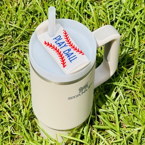 Baseball Tumbler Tag