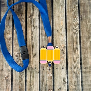 Pencil Lanyard/Badge Reel