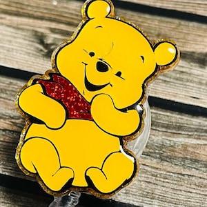 Honey Bear Badge Reel