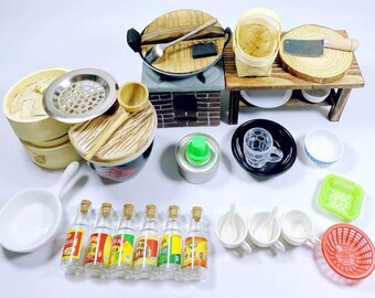 miniature kitchen set real cooking for sale