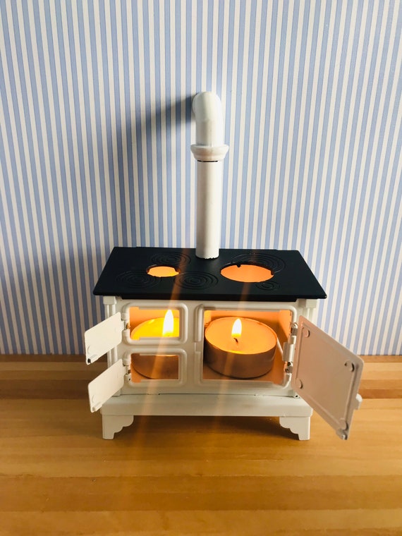 1:12 Miniature Cooking Working Electric Stove: tiny food cooking