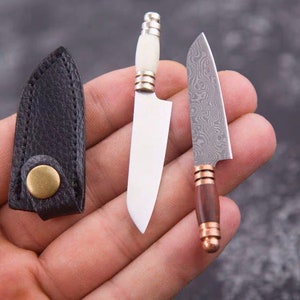3 Piece Mini Knife Set, Tiny Cooking Knives - Oddities For Sale