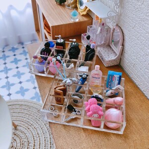 Dolls House Miniatures 1/12th Scale kitchen Accessory 2 Plastic Bowls D761 