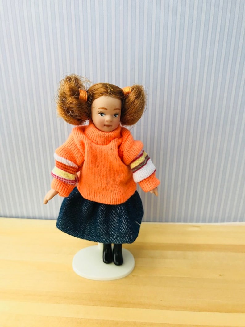 112 Modern Dolls House Family of 4 Porcelain Dolls Etsy