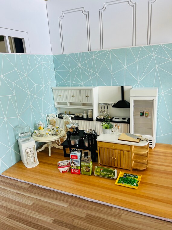 mini real working kitchen