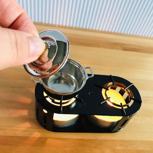 Real Miniature Stove Mini Kitchen Stove Can Real Cook Tiny Etsy