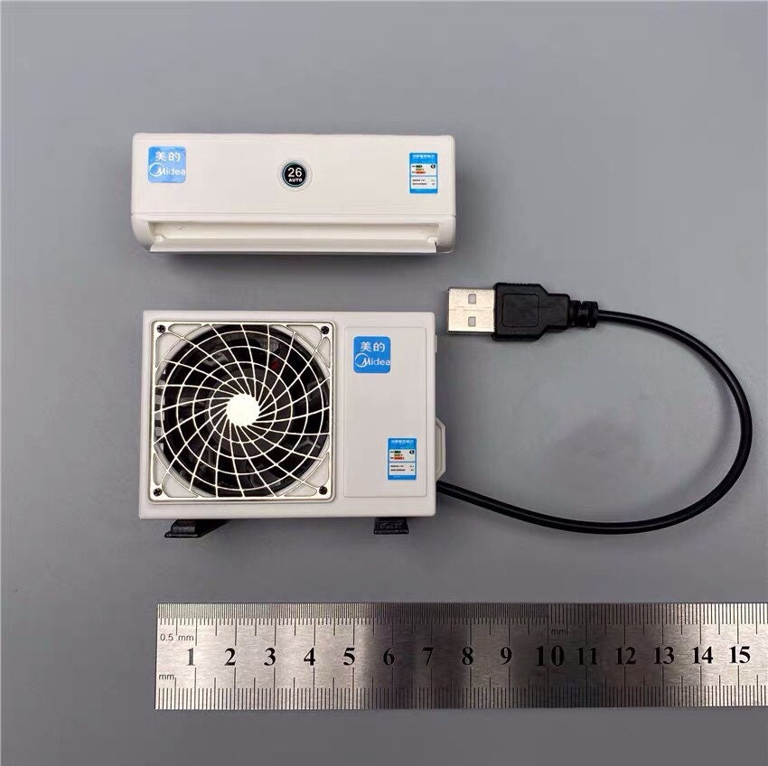 Scale Rotate Working Air Conditioner 