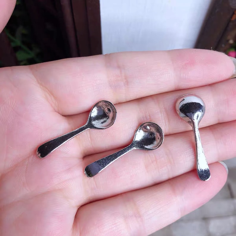 Real Mini Food Cooking Accessories Spoon Bowl Sauce Cup Plate Etsy