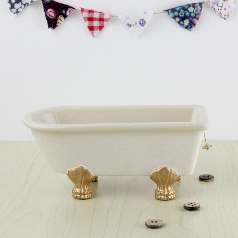 mini claw foot bath tub