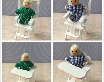 Miniature Baby Doll-Green or Blue