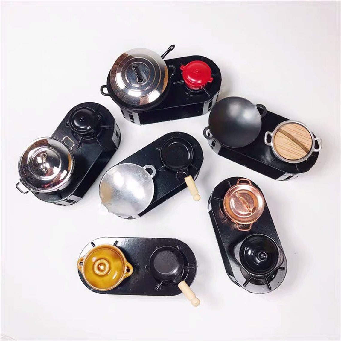 Miniature Metal Cooking Stove for cook real food mini food Etsy