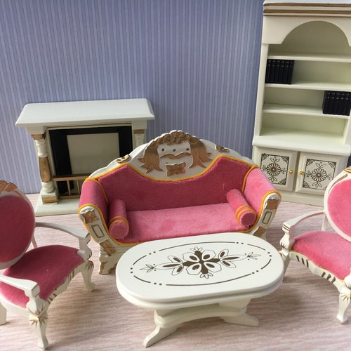 1:12 Scale Mini Bookcase Dollhouse Furniture Miniature Living Room Kids Toy 