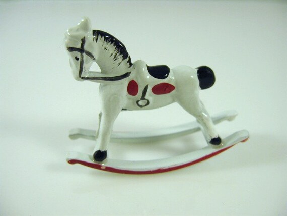 miniature rocking horse