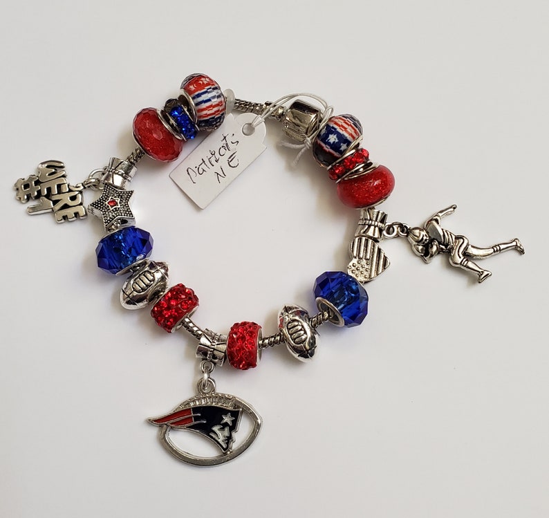 European style like Pandora Bracelet NFL Football teams Etsy