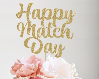 Happy match day cake topper, match day residency decorations, doctor match party decorations, match day 2026 md, match day celebrations