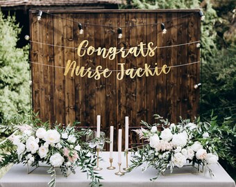 grad party decorations homemade nurse banner nurse graduation party decorations grad personalized banner graduation decorations etsy grad party decorations homemade nurse banner nurse graduation party decorations grad personalized banner graduation decorations etsy