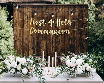 boy first holy communion decorations centerpieces