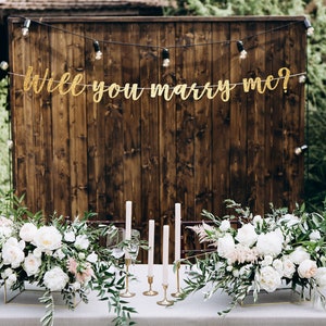 Will you marry me banner, proposal banner, marry me banner, engagement photo prop, wedding proposal banner, proposal ideas marriage proposal