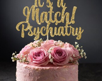 Personalized match day cake topper, match day residency decorations doctor match party decorations, match day 2026 MD or DO match day