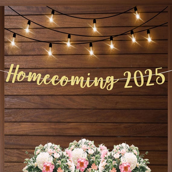 Homecoming 2025 Party Decorations, Hoco 2025 Decor, High School Homecoming, Homecoming Banner, Senior Homecoming, Class of 2025 - Etsy Homecoming 2025 Party Decorations, Hoco 2025 Decor, High School Homecoming, Homecoming Banner, Senior Homecoming, Class of 2025 - Etsy
