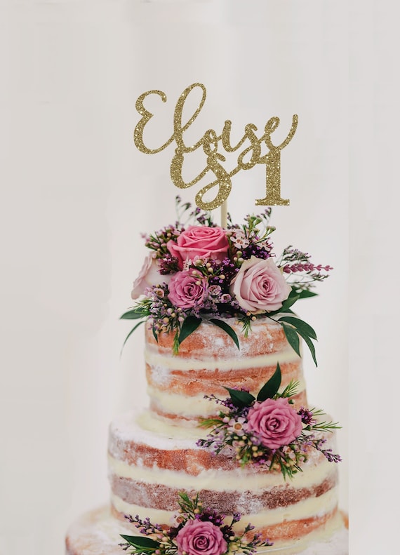 First Birthday Cake Topper 1 Cake Topper One Cake Topper Etsy