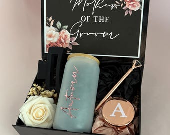 Mother of the groom gift box from son or bride, to my mom on my wedding day gift basket, mother in law Christmas gift