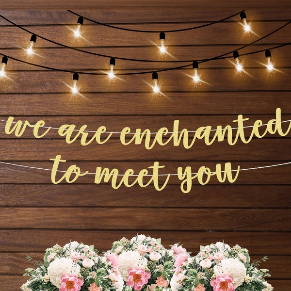 We are enchanted to meet you baby shower decorations, gender reveal decorations, enchanted forest baby shower theme, butterfly themed
