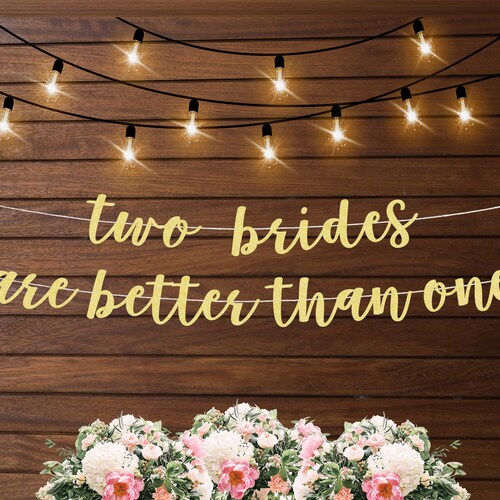 Gay Bridal Shower Decorations Lesbian Bachelorette Party - Etsy