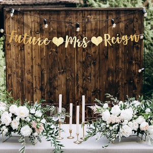 Bridal shower decorations, Future mrs banner, bachelorette party decorations, bridal shower banner, future mrs decorations, personalized