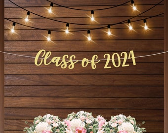 Graduation party decorations, graduation banner, graduation decorations congratulations banner, class of 2024 graduation party, omg congrats