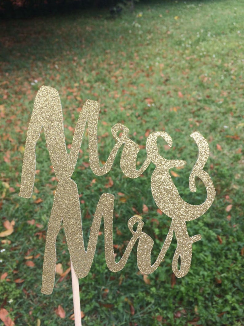 Monogram cake topper, initial cake topper, single letter cake topper, wedding cake topper, monogram cake topper for wedding, gold cake top image 4