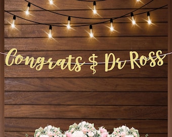 Personalized Medical school graduation banner, DO graduation decorations, class of 2026, Congrats Dr custom, Doctor of Osteopathic Medicine