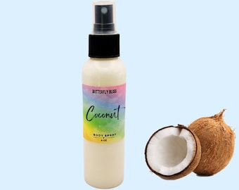 Coconut Scented Body Spray