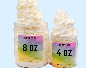 100 SCENT Options Whipped Body Butter Shea butter Mango butter Non-greasy Natural Moisturizer Natural Lotion