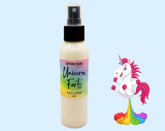 Pomysł na prezent w postaci sprayu do ciała „Jednorożec”