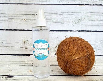 Coconut Scented Body Spray