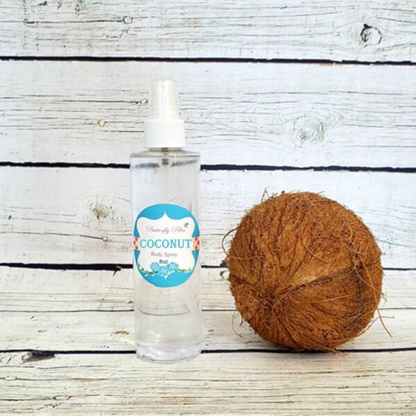 Coconut Scented Body Spray