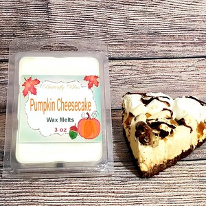 Pompoen Cheesecake | 3 oz was smelt | geurende waxmelts | was smelt | wastaartjes | was hagelslag | herfst waxmelts | herfstwastaartjes | pompoen