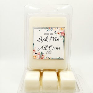 Lick me all over Wax Melts | Fruit Scented Wax Melt | Watermelon Wax Melts | Funny Wax Melts | Valentines Day Wax Melts | Fruit Wax Cubes