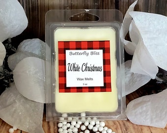 White Christmas Wax Melts Christmas Scented Wax Melt Cheap Christmas Gifts  Wax Melt Stocking Stuffer Christmas Tree Wax Melt Melts 