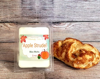 Apple Strudel Wax Melts | Apple Scented Wax Melts | Bakery Wax Melts | Sweet Smelling wax melts | Fruit Scented Wax Melts | Bakery Scented