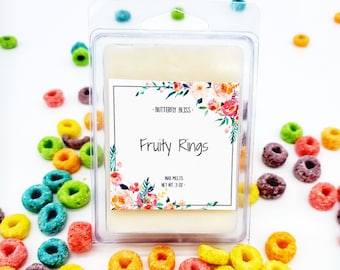 Fruit Loops Wax Melts | Fruity Scented Wax Melts | Cereal Themed Wax Melts | Fruity Loops Wax Melts | Funny Gift Idea | Unique Gift Idea
