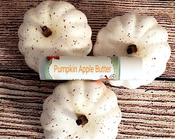 Pumpkin Apple Butter Lip Balm | Pumpkin lip balm | Apple Butter Lip Balm | Fall Scented Lip Balms | Fall Lip Balm | Bakery Scented Lip Balm