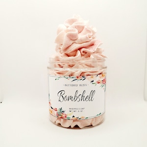 Floral Whipped Soap | Jasmine Scented Whipped Soap | Citrus Soap | Valentine&#39;s Day Soap | Foaming Bath Soap | Moisturizing Whipped Soap