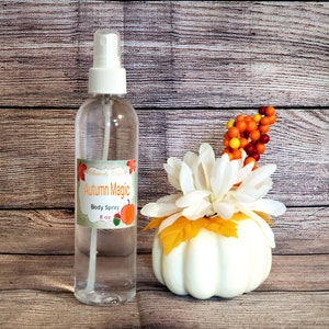 Autumn Magic Geurende Body Mist en Parfum Spray | Vanille geurende bodyspray | Citroen Geurende Mist | Appel Kaneel | Appel Vanille Geur