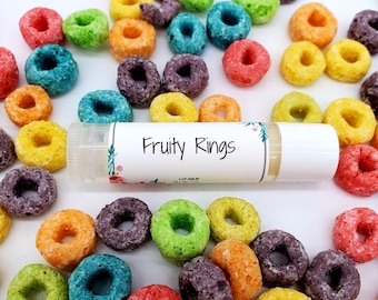 Fruit Loops Lip Balm | beeswax lip balm | cereal lip balm | fruit lip balm | dry lips Lip balm | organic lip balm | lip balms | kids balm