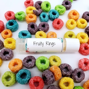 Fruit Loops Lip Balm | beeswax lip balm | cereal lip balm | fruit lip balm | dry lips Lip balm | organic lip balm | lip balms | kids balm