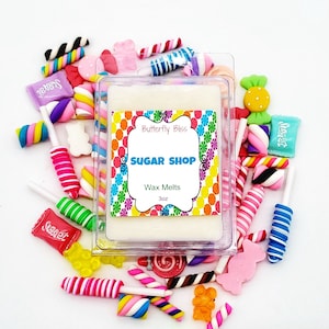 Candy | Scented Soy Wax Melt | Cotton Candy Wax Melt | Candy Scented Wax Melt | Wax Melt | Fun Scented Wax Melt | Candy Sprinkles Wax Melts