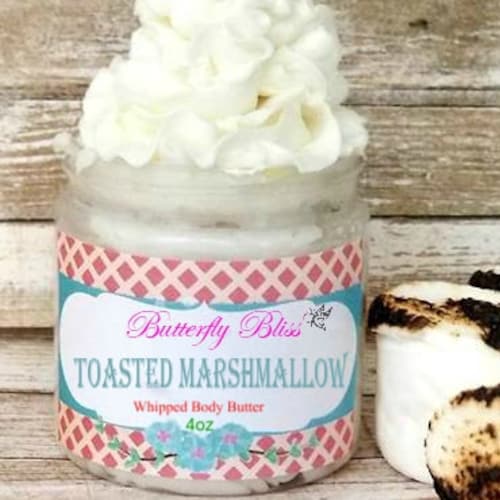 Toasted Marshmallow Body Butter Vegan Body Butter Etsy