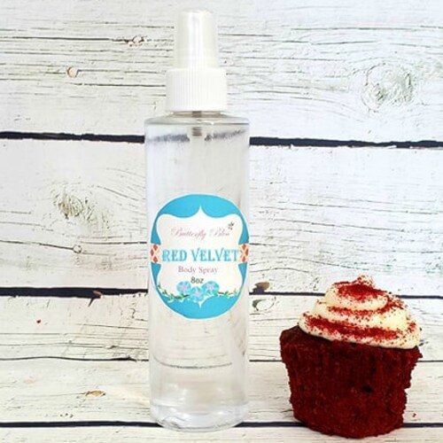Red Velvet Cake Scented Body Spray Etsy